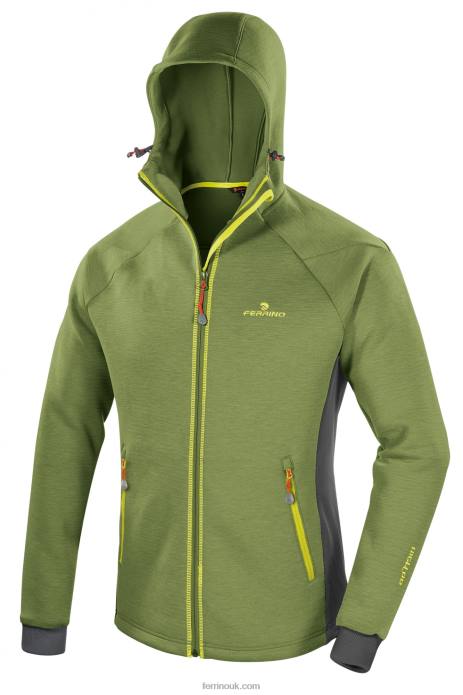 Men Ferrino T2B6164 Sage Green CONGAREE JKT MAN SAGE GREEN