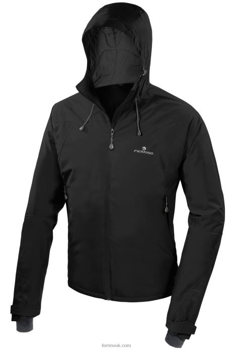 Men Ferrino T2B6257 Black YENISEI JACKET MAN BLACK