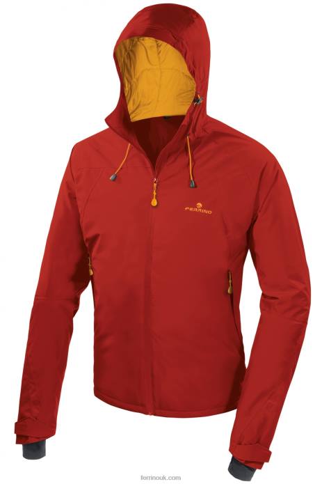 Men Ferrino T2B6258 Cinnabar YENISEI JACKET MAN CINNABAR