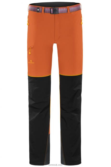 Men Ferrino T2B6188 Warm Orange MONVISO PANTS MAN WARM ORANGE