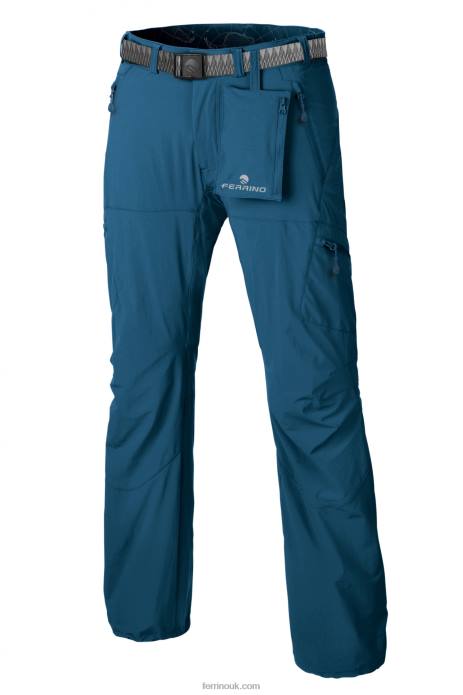 Men Ferrino T2B6203 Ocean HERVEY PANTS MAN OCEAN