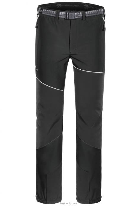 Men Ferrino T2B6269 Black GERLACH PANTS MAN BLACK