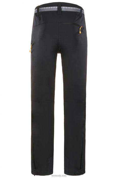 Men Ferrino T2B6274 Black PEHOE PANTS MAN BLACK