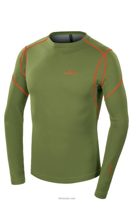 Men Ferrino T2B6167 Sage Green WEISSHORN T-SHIRT MAN SAGE GREEN