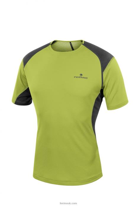 Men Ferrino T2B6168 Acid Green OLLOMONT T-SHIRT MAN ACID GREEN
