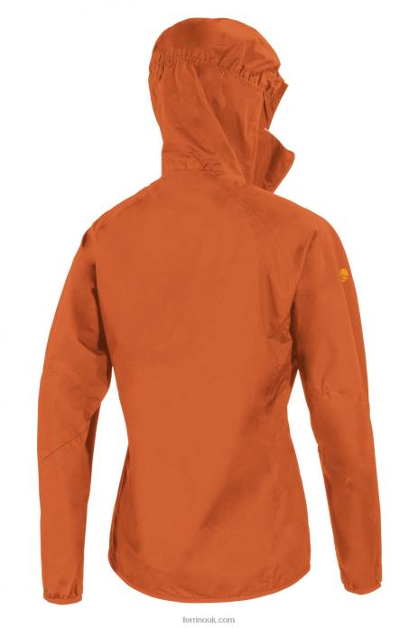 Women Ferrino T2B6290 Warm Orange KUNENE JACKET WOMAN WARM ORANGE