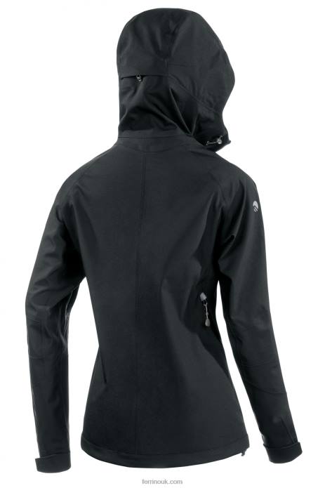 Women Ferrino T2B6297 Black VALDEZ JACKET S WOMAN BLACK