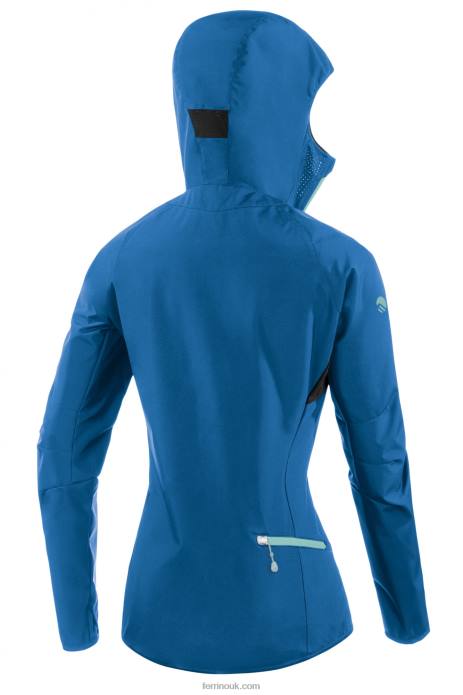 Women Ferrino T2B6300 Bright Blue URAL JACKET WOMAN BRIGHT BLUE