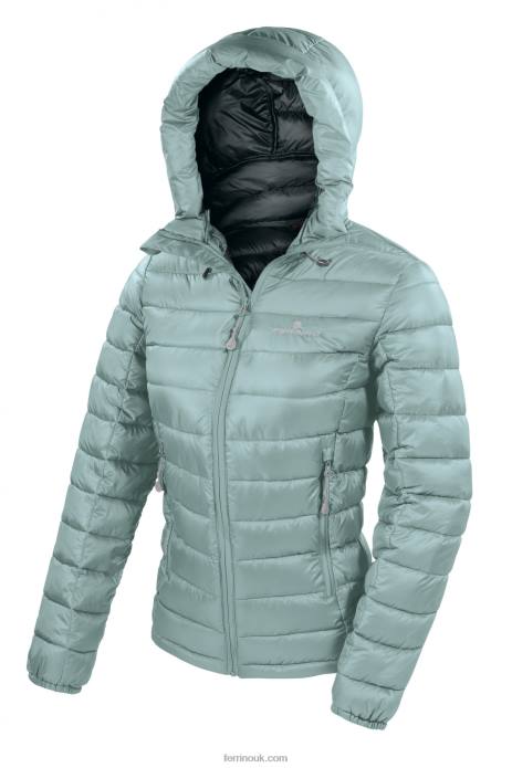 Women Ferrino T2B6304 Ice Green VIEDMA JACKET WOMAN ICE GREEN