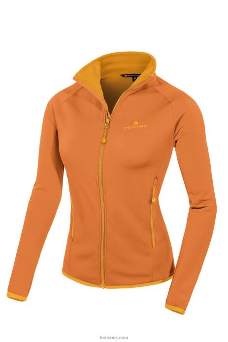 Women Ferrino T2B6311 Dark Orange TETE ROUSSE JKT WOMAN DARK ORANGE