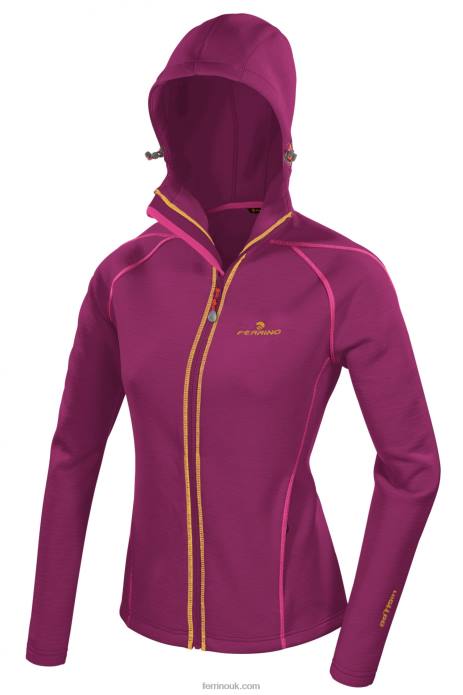 Women Ferrino T2B6317 Active Red CONGAREE JKT WOMAN ACTIVE RED