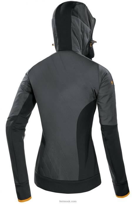 Women Ferrino T2B6358 Black MULHACEN JACKET WOMAN BLACK