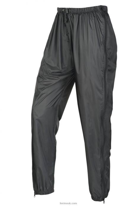 Women Ferrino T2B6220 Black ZIP MOTION PANTS BLACK
