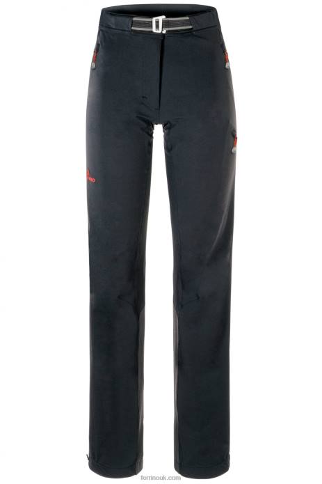 Women Ferrino T2B6336 Black NAVARINO PANTS WOMAN BLACK