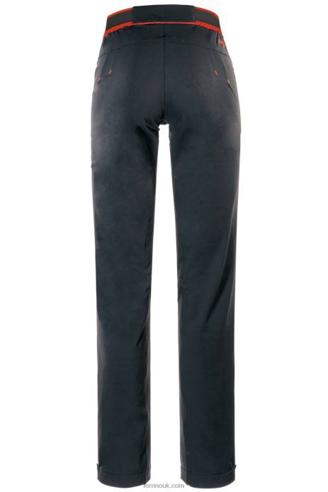 Women Ferrino T2B6336 Black NAVARINO PANTS WOMAN BLACK