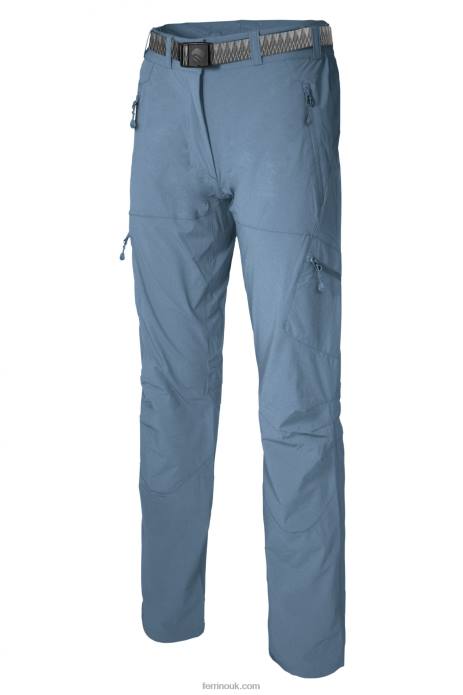 Women Ferrino T2B6340 Misty Blue HERVEY PANTS WOMAN MISTY BLUE
