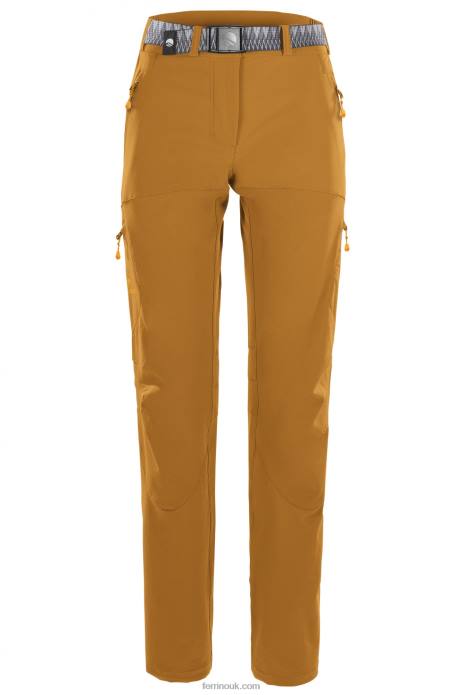 Women Ferrino T2B6362 Mustard HERVEY WINTER PANTS WOMAN MUSTARD