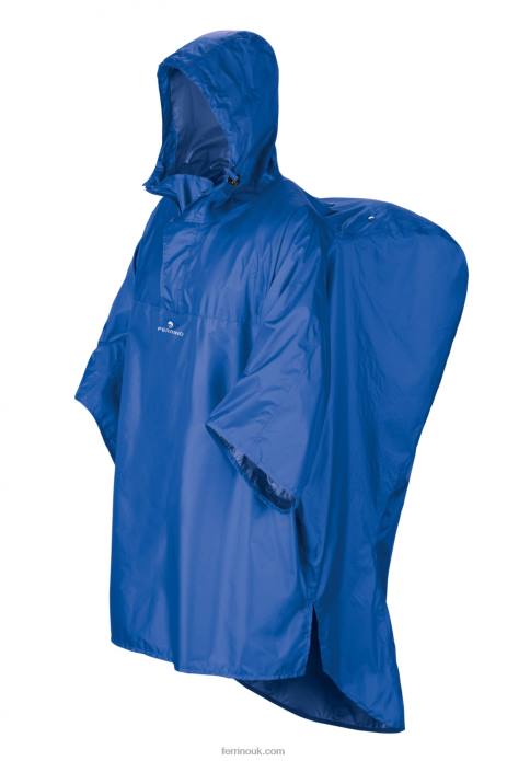 Women Ferrino T2B6229 Blue HIKER RAINCOAT BLUE