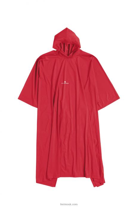 Women Ferrino T2B6243 Red PONCHO JUNIOR RED