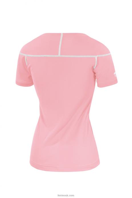 Women Ferrino T2B6324 Pink Romance KASAI T-SHIRT WOMAN PINK ROMANCE