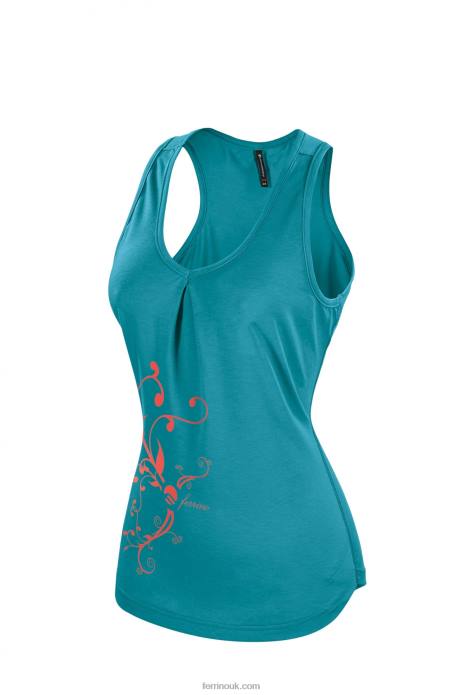 Women Ferrino T2B6327 Coral Blue TORNGAT TANK WOMAN CORAL BLUE