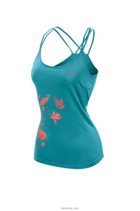 Women Ferrino T2B6329 Coral Blue KENAI TANK WOMAN CORAL BLUE