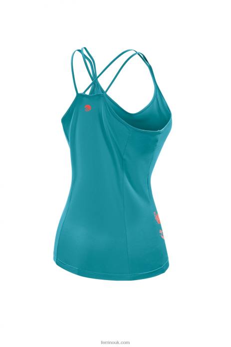 Women Ferrino T2B6329 Coral Blue KENAI TANK WOMAN CORAL BLUE