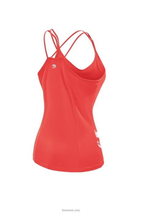Women Ferrino T2B6330 Coral Red KENAI TANK WOMAN CORAL RED
