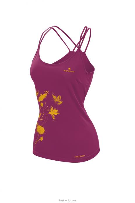 Women Ferrino T2B6332 Active Red KENAI TANK WOMAN ACTIVE RED