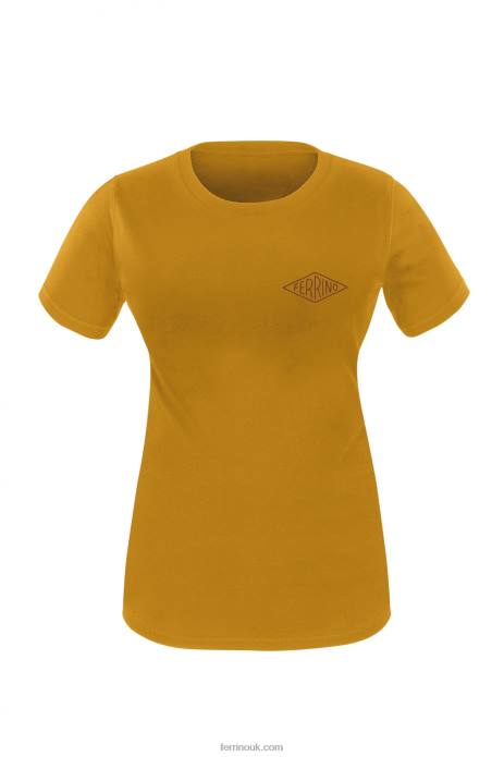 Women Ferrino T2B6334 Mustard RETRO T WOMAN MUSTARD