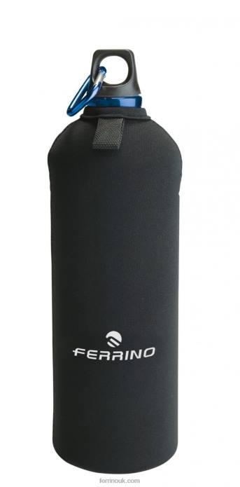 Unisex Ferrino T2B6650ALU DRINK LT. 1 W/ NEOPRENE POUCH