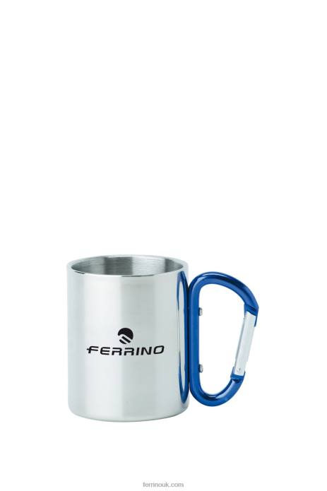 Unisex Ferrino T2B6654INOX CUP - WITH CARABINER