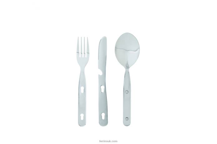 Unisex Ferrino T2B6661SET OF 3 CUTLERY STEEL INOX