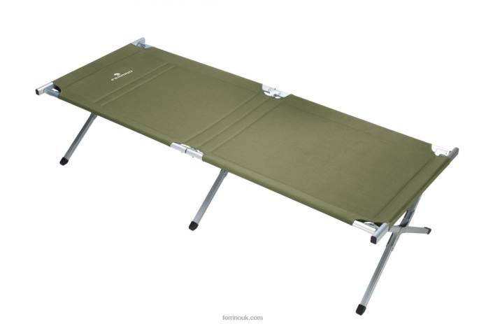 Unisex Ferrino T2B6432ALUMINIUM CAMPING COT BLUE COLOUR