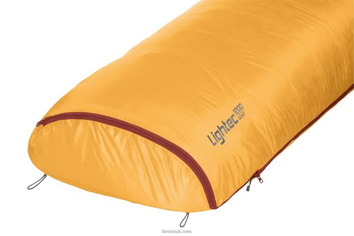 Unisex Ferrino T2B6370SLEEPINGBAG LIGHTECH 1200 DUVET RDS DOWN