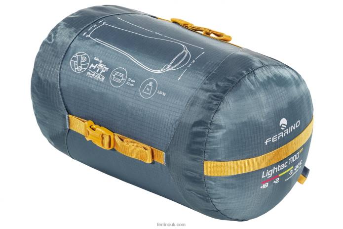 Unisex Ferrino T2B6377SLEEPINGBAG LIGHTECH SM 1100