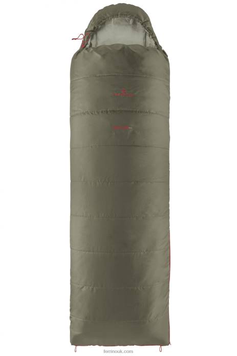 Unisex Ferrino T2B6384 Zip Right Green SLEEPINGBAG BRYCE SQ ZIP RIGHT GREEN