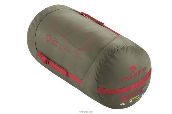 Unisex Ferrino T2B6386SLEEPINGBAG BRYCE SM