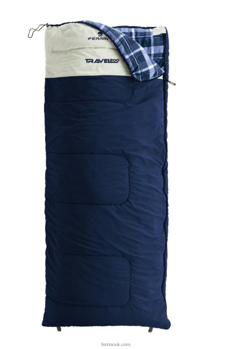 Unisex Ferrino T2B6396SLEEPINGBAG TRAVEL 200