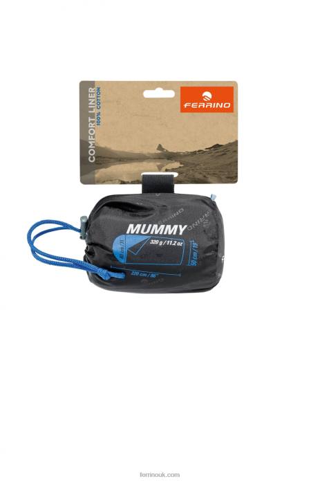 Unisex Ferrino T2B6401COMFORT LINER MUMMY