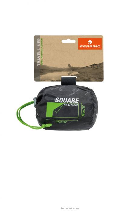 Unisex Ferrino T2B6408SHEET-SLEEPINGBAG TRAVEL SQ