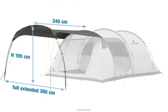 Unisex Ferrino T2B6497TENT METEORA 5